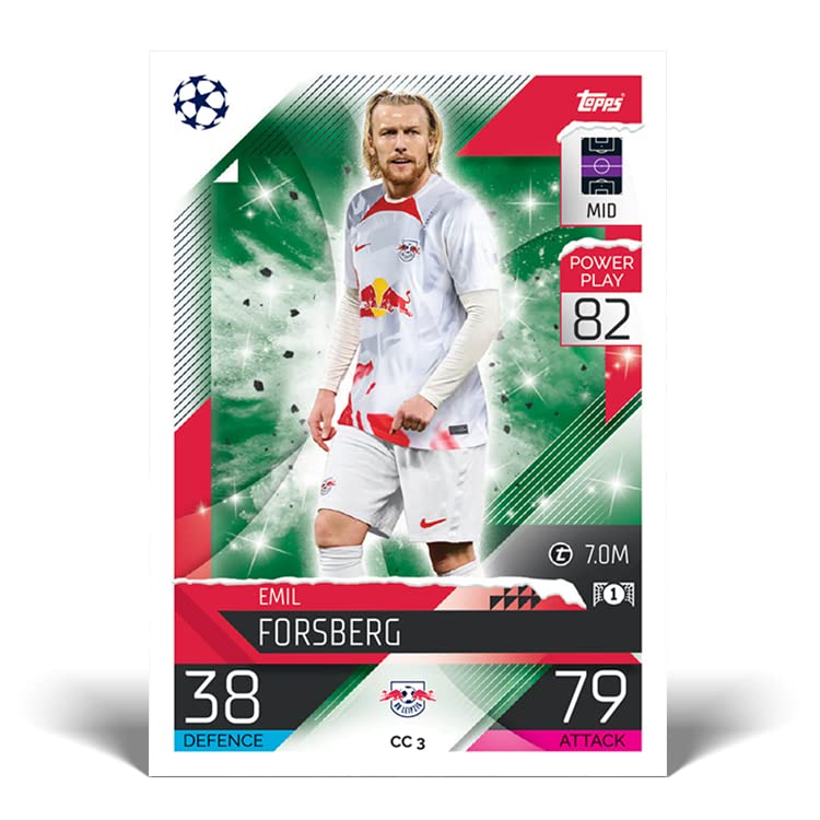 Topps Match Attax 22/23 - UEFA Champions League Advent Calendar | 131 Football Cards, Including 6 Exclusive Limited Edition Cards - 2022