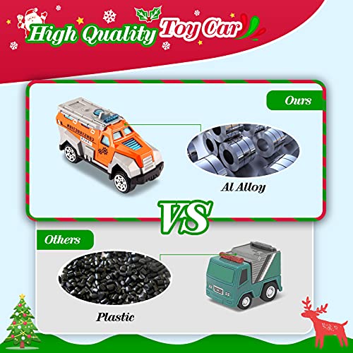 Toy Advent Calendar 2023 for Kids, Gifts for 2 3 4 5 Year Old Kids Toy Cars for 2-8 Year Old Kids Childrens Advent Calendar 2023 Christmas Calendar Toys for 2-8 Year Old Kids for Kids