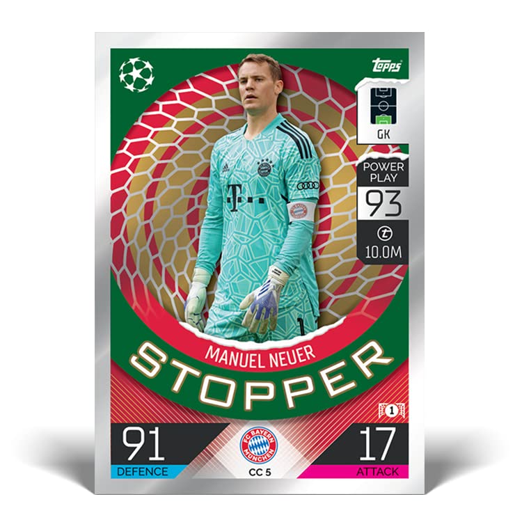 Topps Match Attax 22/23 - UEFA Champions League Advent Calendar | 131 Football Cards, Including 6 Exclusive Limited Edition Cards - 2022