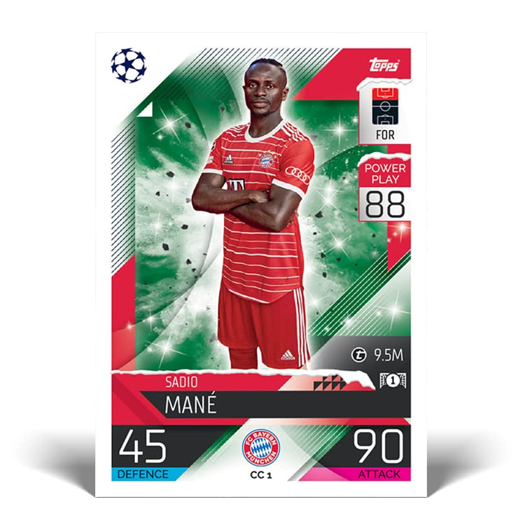 Topps Match Attax 22/23 - UEFA Champions League Advent Calendar | 131 Football Cards, Including 6 Exclusive Limited Edition Cards - 2022