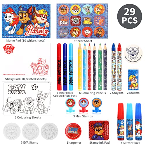 Templar Paw Patrol Advent Calendar Creative Art & Craft Stationery Set Kids Xmas Christmas Countdown Fun, Multicoloured