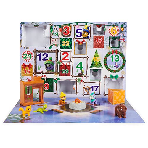 PAW Patrol: 2022 Advent Calendar with 24 Surprise Toys — Figures, Accessories and Kids’ Toys for Ages 3 and up