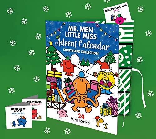 Mr Men Little Miss Advent Calendar: Storybook collection containing 24 brilliantly funny illustrated kids books to count down to Christmas 2022