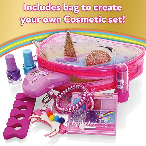 Style Girlz Advent Calendar For Girls 2022 - Includes Unicorn Makeup, Jewellery, Hair Accessories & Cosmetic Storage Bag - Girls Christmas Advent Calendars For Kids