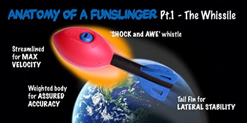 FUN SLINGER Pair of Whissile Rockets - Garden Games and Beach Games - A Great Outdoor toys in Party Outdoor Games for Kids Family Beach Toy (no rackets included)