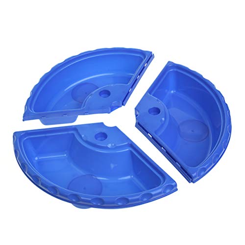 abeec Sand And Water Table - Water And Sand Play Table - Sand Toys - Kids Outdoor Play Equipment - Kids Outdoor Toys - Water Wheel, Sand Shapes, Plastic Boats & More Sand Pit Toys