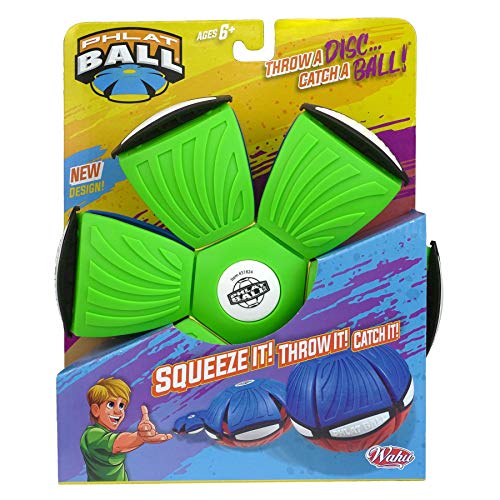 WAHU Phlat Ball - Assorted Colours | Throw a Disc Catch a Ball | Outdoor Garden Toy | Ages 6+
