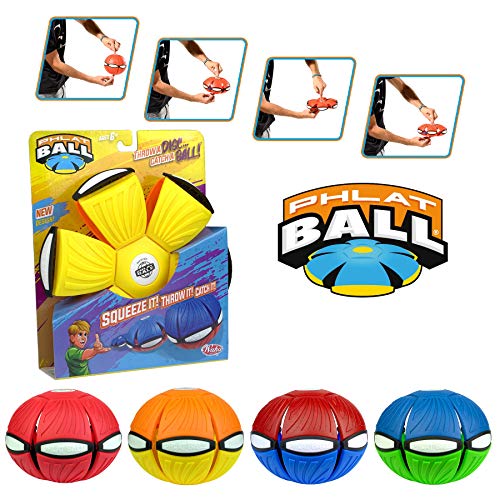 WAHU Phlat Ball - Assorted Colours | Throw a Disc Catch a Ball | Outdoor Garden Toy | Ages 6+