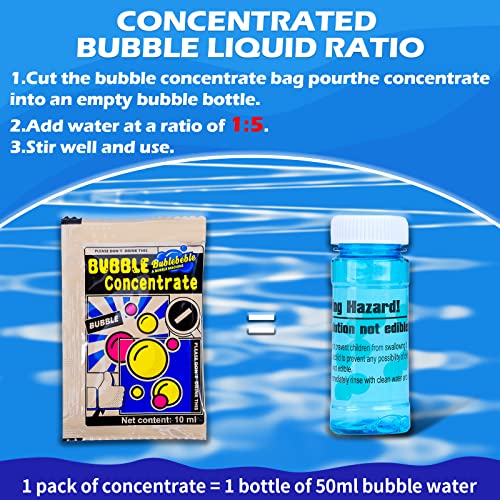 Doloowee Red and Blue Bubble Lawn Mower for Toddlers, Bubble Makers for Kids, Summer Outdoor Backyard Gardening Toys, Birthday Gifts for Preschool Boys Girls