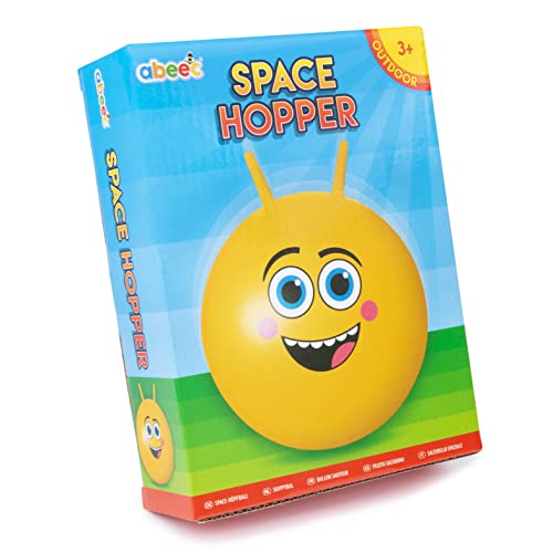 abeec Space Hopper - Outdoor Toys - Space Hoppers For Kids Age 5 - Outdoor Toddler Toys - Garden Toys - Jumping Ball - Toddler Outdoor Play Equipment - Outdoor Toys for 5 Year Olds, AMZ-1177