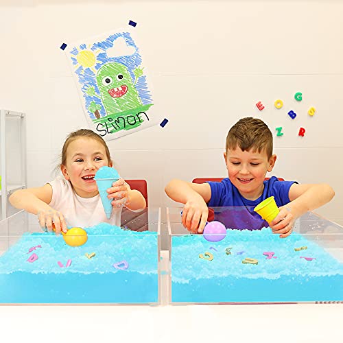 Eco Gelli Play Aqua from Zimpli Kids, Magically turns water into thick, colourful goo, Eco Friendly Arts & Crafts Toys for Indoor and Outdoor Play, Safe for Environment, Certified Biodegradable Gift