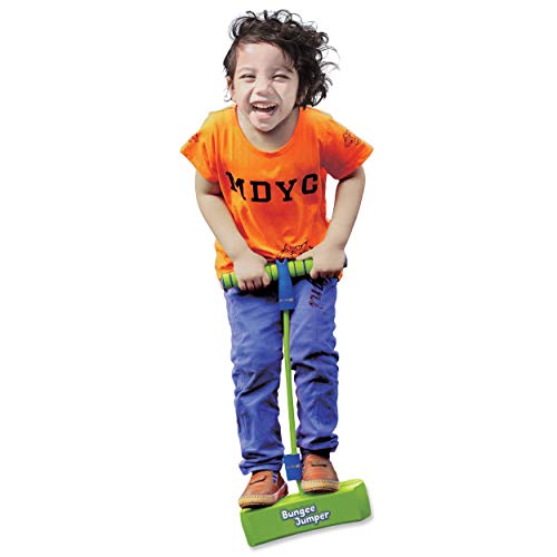 KiddyPlay Bungee Jumper - Pogo Stick For Boys or Girls - Soft Foam Pogo Stick For Indoors or Outdoors - Kids Garden Toys - Kids Outdoor Toys For 3-10 Year Olds