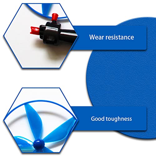 4 Pcs Flying Saucer Toys Fun Fly Toys Pull String Propeller Flying Saucers for Children Outdoor Games (Random Color)