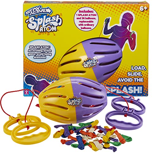 sanja (hk) S07500 Stay Splash Atom, Outdoor and Indoor Family Toy, Active Fun, Girls, Boys Game