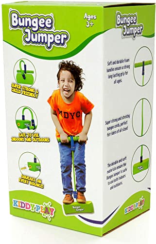KiddyPlay Bungee Jumper - Pogo Stick For Boys or Girls - Soft Foam Pogo Stick For Indoors or Outdoors - Kids Garden Toys - Kids Outdoor Toys For 3-10 Year Olds