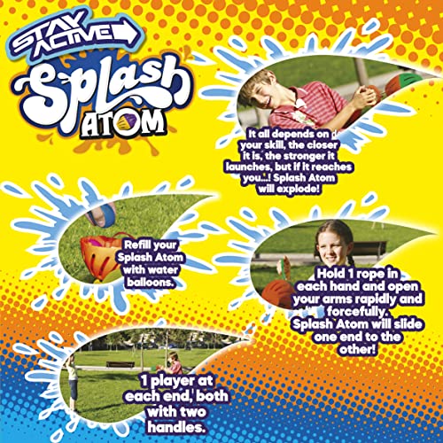 sanja (hk) S07500 Stay Splash Atom, Outdoor and Indoor Family Toy, Active Fun, Girls, Boys Game
