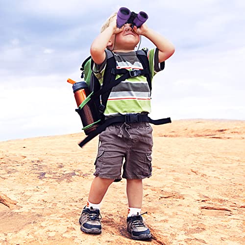 Binoculars for Kids Toys Gifts for Age 3, 4, 5, 6, 7, 8, 9, 10+ Years Old Boys Girls Kids Telescope Outdoor Toys for Sports and Outside Play, Bird Watching, Birthday Presents(Purple)
