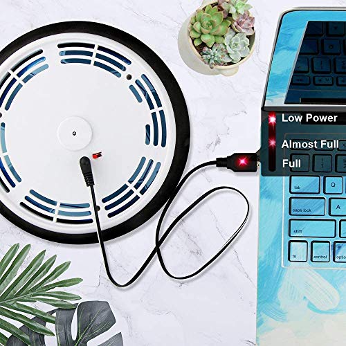 Rechargeable Air Power Football, Kids Hover Soccer Ball Toy Indoor with Soft Foam bumper & Led Lights, Sport Game Children Gadget Easter Birthday Gift/Present for Boys Girls Stocking Filler Xmas