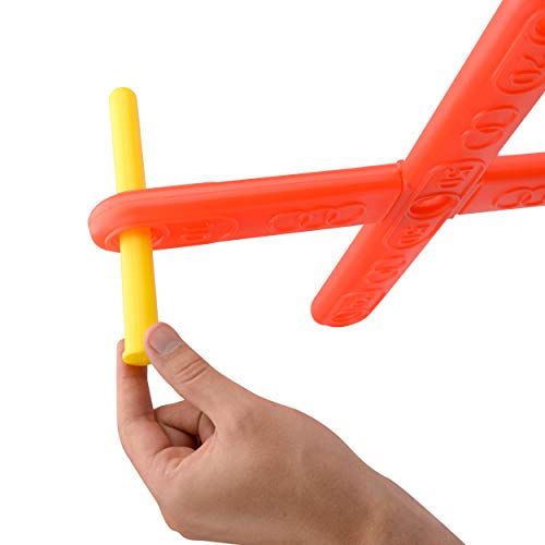 Toyrific Quoits Set, Plastic Ring Toss Game for Kids, Outdoor Games Set