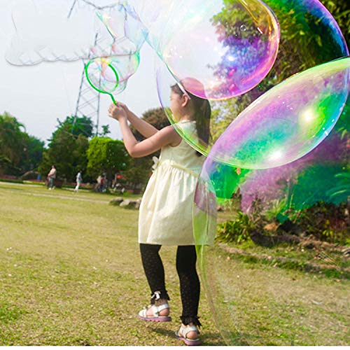 Guilty Gadgets Giant Bubble Wand Fun Amazing Kit Magic Enormous Huge Bubbles Gift Outdoor Garden Toy