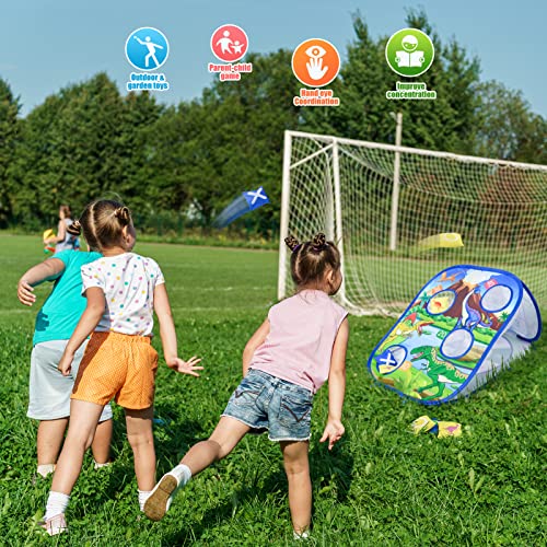 Toys for 3-10 Year Old Boys, Kids Dart Board Set Dinosaur Toys for Boys Outdoor Toys Garden Toys Gifts for 3-10 Year Old Boys Boys Toys Age 3-10 Kids Toys Party Games for Kids Outdoor Games for Kids