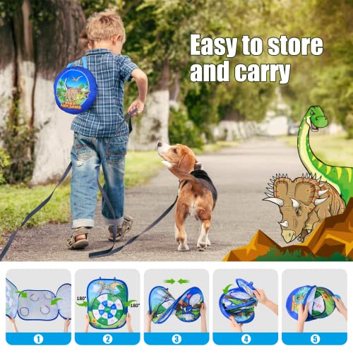Toys for 3-10 Year Old Boys, Kids Dart Board Set Dinosaur Toys for Boys Outdoor Toys Garden Toys Gifts for 3-10 Year Old Boys Boys Toys Age 3-10 Kids Toys Party Games for Kids Outdoor Games for Kids