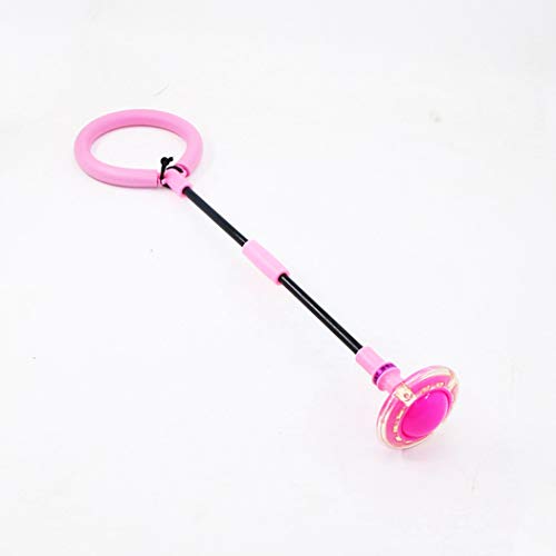 Joyibay Skip Ball Creative Foldable Flashing Swing Ball Sports Toy Fitness Toy for Kids