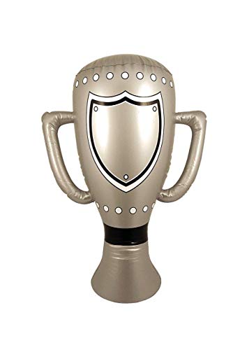  Henbrandt 1x Inflatable Trophy 60cm Football Party Decorations Giant Blow Up Trophy Cup Sports Day Prizes Inflatable Toys Pool Party Photo Prop Fancy Dress Accessories Stag Night and Hen Party Props