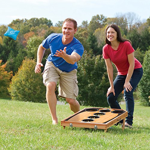 Prextex Small Bean Bags for Toys Ring Toss Game - Soft Play Equipment for Toddlers | Sports Day Kit, Outdoor Garden Games | Baby Sensory Toys, Montessori Kids Garden Toys, Kids Games Party Bag Favors