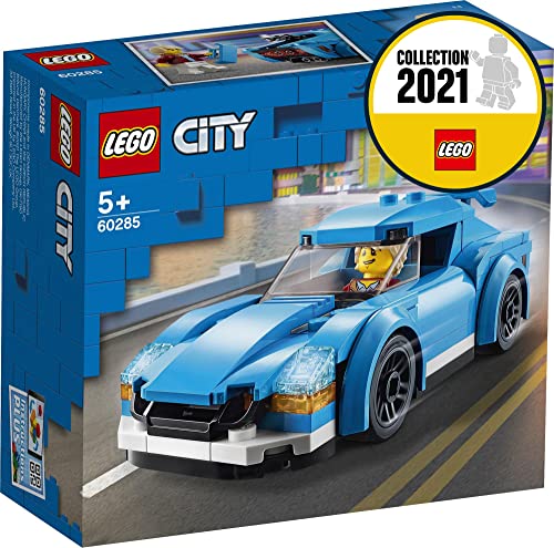LEGO 60285 City Great Vehicles Sports Car Toy with Removable Roof, Racing Cars Model Building Set, toys for 5 plus Year Old Boys and Girls, Gift Idea
