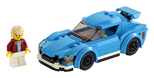 LEGO 60285 City Great Vehicles Sports Car Toy with Removable Roof, Racing Cars Model Building Set, toys for 5 plus Year Old Boys and Girls, Gift Idea