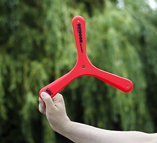 Wicked Outdoor Booma | Classic Sports Boomerang from Wicked Vision | Advanced Tri-Blade Design for Stable, Accurate Return Flight | 15-20 Metre Flight Range
