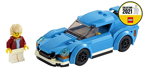 LEGO 60285 City Great Vehicles Sports Car Toy with Removable Roof, Racing Cars Model Building Set, toys for 5 plus Year Old Boys and Girls, Gift Idea