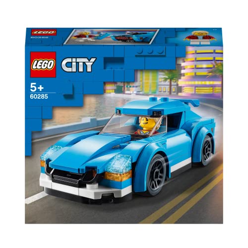 LEGO 60285 City Great Vehicles Sports Car Toy with Removable Roof, Racing Cars Model Building Set, toys for 5 plus Year Old Boys and Girls, Gift Idea