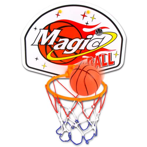 SULOLI Basketball Hoop Basketball Set for Kids Portable Indoor Outdoor Toys Kids Sport Games for Boys Girls 6 7 8 9 Year Old