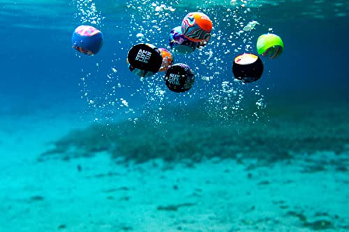 Waboba Original Water Bouncing Ball - Pool Games for Kids & Adults, Outdoor Fun - Green Technicolor 55 mm