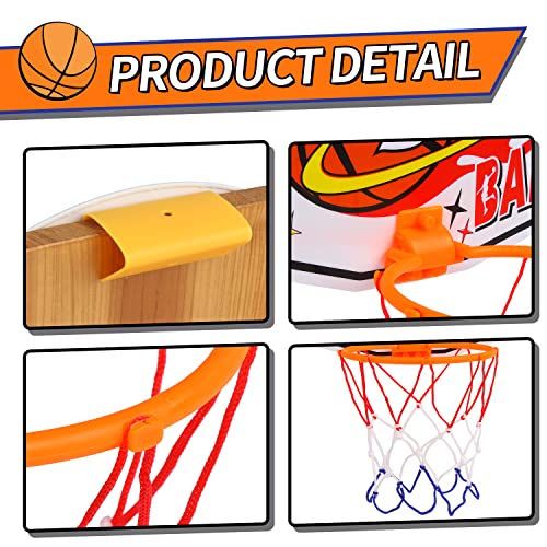 SULOLI Basketball Hoop Basketball Set for Kids Portable Indoor Outdoor Toys Kids Sport Games for Boys Girls 6 7 8 9 Year Old