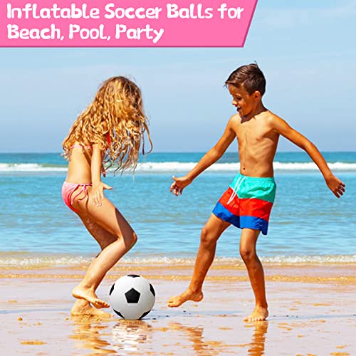 Ynanimery 8 Pack Soft Sports Balls for Toddlers with Air Pump - Ball Toys for Kids Toddlers, Include Soccer Ball & Basketball & Football & Tennis Ball & Spike Ball & Playground Balls (8Pcs Balls)