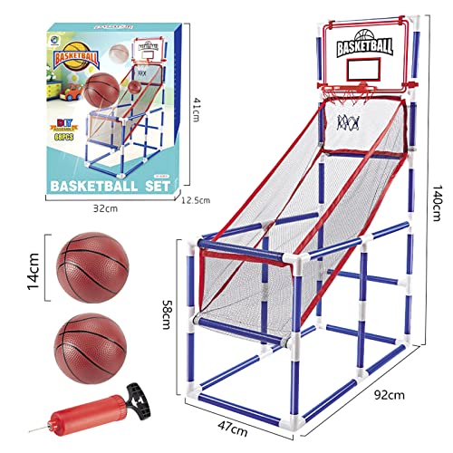 KUSARKO Basketball Hoop Indoor Toys Set for Kids, Arcade Basketball Sports Carnival Games Fun All Time for Youngth Teenagers,Birthday Gifts Toys for Toddler Boys Girls Ages 3-12