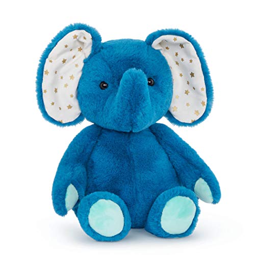 B. 62243449466 Happyhues – Ellie-Berry Plush Stuffed Animal – Soft & Cuddly Toy 30 cm Blue Elephant – Washable – Baby, Toddler, Kids – 0 Months