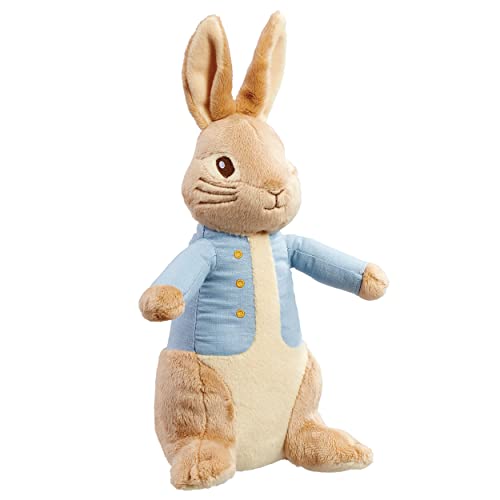 Rainbow Designs Official Peter Rabbit Large 24cm - Newborn Baby Gifts - Big Plushies - Stuffed Animal - Beatrix Potter - Cuddly Soft Toy