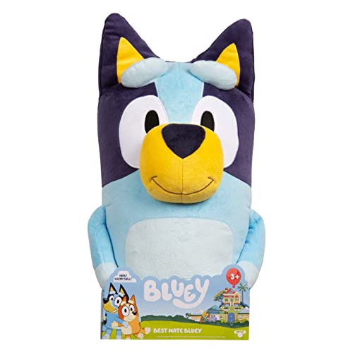 Bluey Best Mate Bluey Extra Large 18 Inch Plush Official Collectable Character Cuddly Jumbo Soft Toy