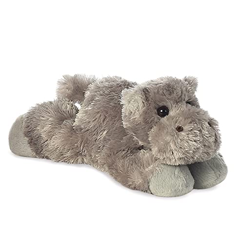 AURORA, 31385, Mini Flopsie Howie Hippo, 8In, Soft Toy, Grey