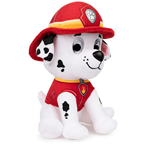 GUND Official PAW Patrol Soft Dog Themed Cuddly Plush Toy Marshall 6-Inch Soft Play Toy For Boys and Girls Aged 12 Months and Above
