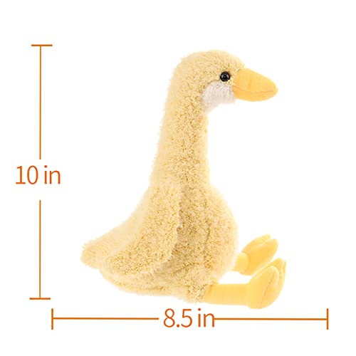 Apricot Lamb Toys Plush Wheat Duck Stuffed Animal Soft Cuddly Perfect for Child (Yellow Wheat Duck,10 Inches)