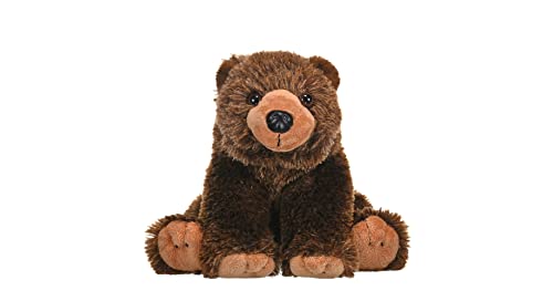 Wild Republic Grizzly Bear Plush Soft Toy, Cuddlekins Cuddly Toys, Gifts for Kids 30 cm