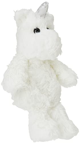 AURORA 34204 Unicorn Plush Toy, White, 8"