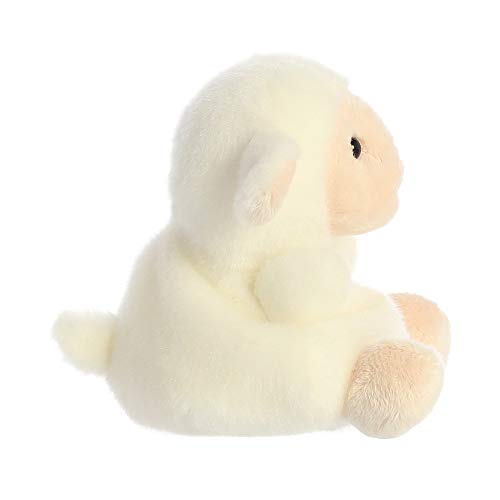 Aurora Palm Pals, Woolly The Lamb, Soft Toy, 33483, 5 inches, White