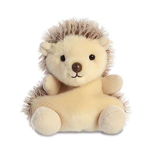 Aurora Palm Pals, Hedgie The Hedgehog Soft Toy,for ages 0+, 33470, 5 inches, Brown