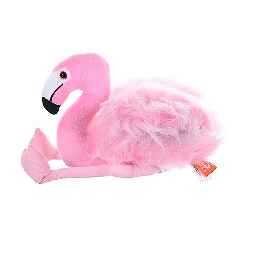Wild Republic Flamingo Plush Soft Toy, Cuddlekins Cuddly Toys, Gifts for Kids 20 cm